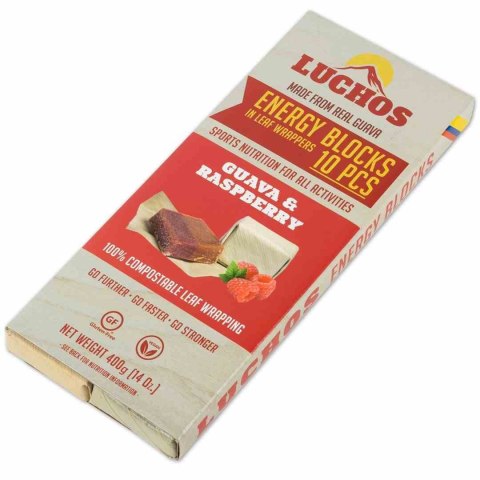 Lucho Dillitos energetyczna przekąska z gujawy z maliną 10 x 40 g