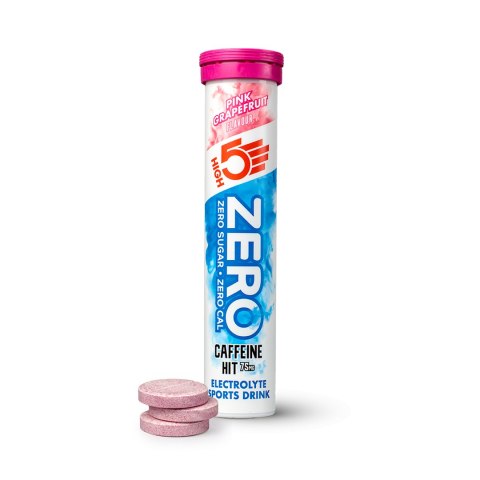 High5 Zero Electrolyte Sports Drink Caffeine Hit Pink Grapefruit napój z elektrolitami i z kofeiną o smaku różowego grejpfruta 2 High5 Zero Electrolyte Sports Drink Caffeine Hit Pink Grapefruit napój z elektrolitami i z kofeiną o smaku różowego grejpfruta 2