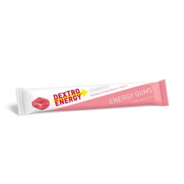 Dextro Energy Energy Gum Strawberry + Vitamin B gumy energetyczne o smaku truskawki z witaminą B 45g