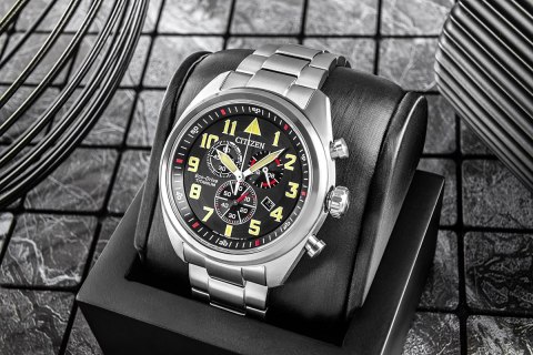 Zegarek Męski CITIZEN Super Titanium Eco-Drive AT2480-81E + BOX Zegarek Męski CITIZEN Super Titanium Eco-Drive AT2480-81E + BOX